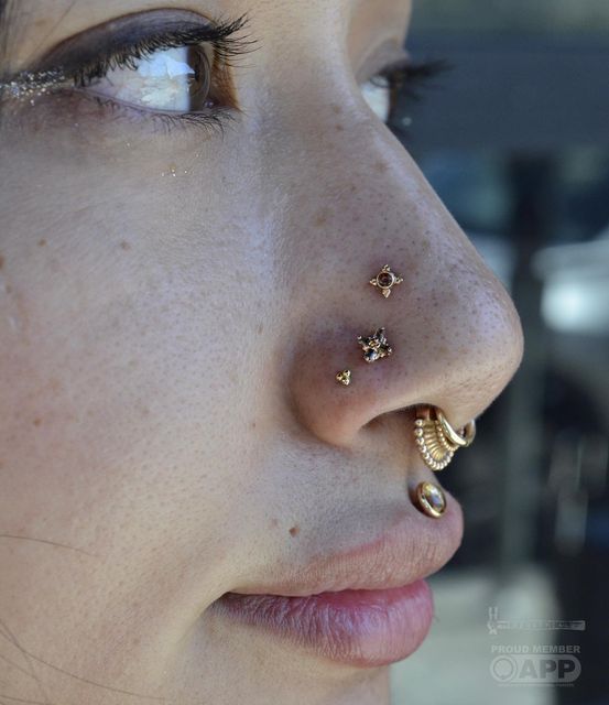 Valor ink nose piercings in friendswood